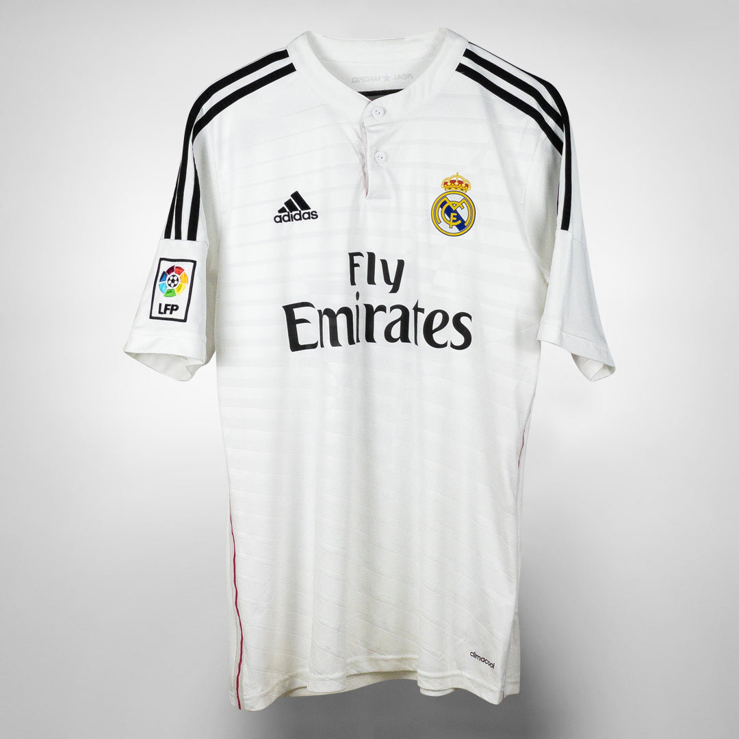 2014-2015 Real Madrid Adidas Home Shirt #11 Gareth Bale