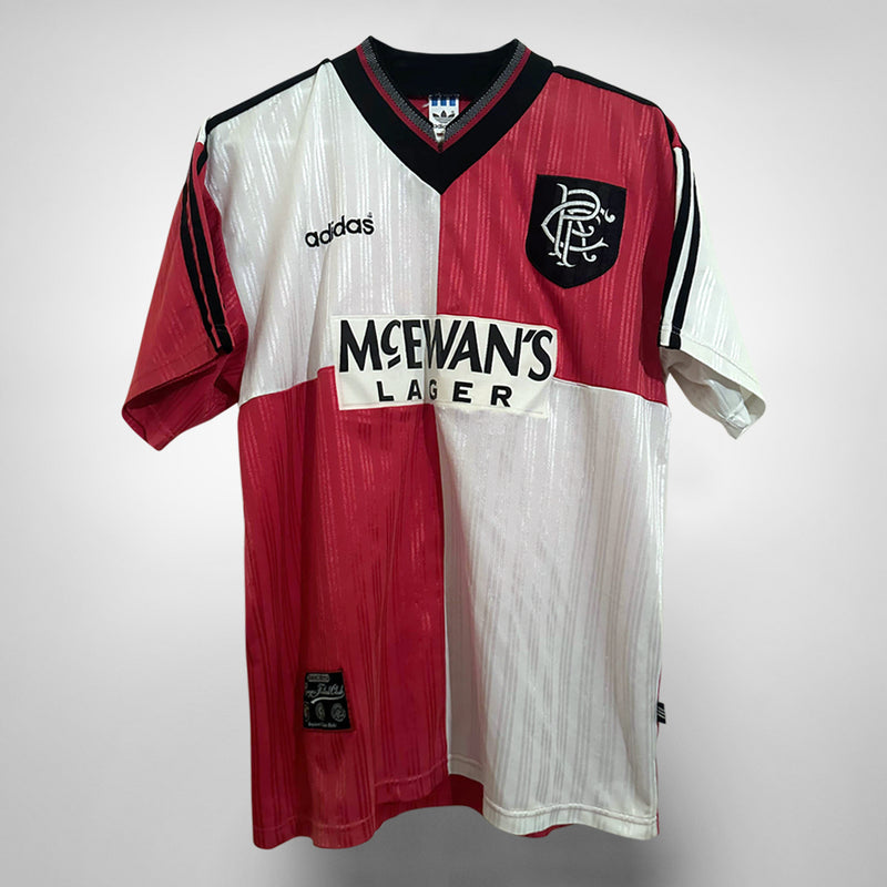 1995-1996 Glasgow Rangers Adidas Away Shirt - Marketplace