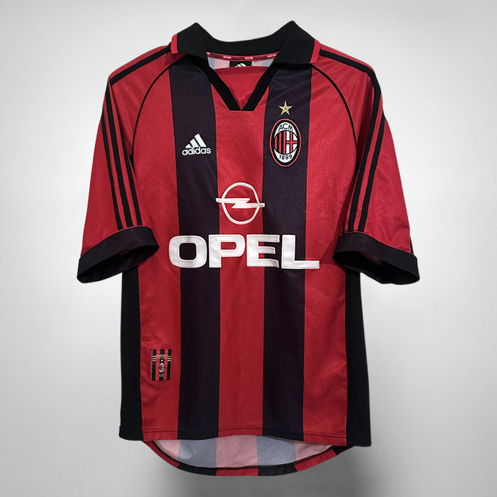 1998-1999 AC Milan Adidas Home Shirt - Marketplace
