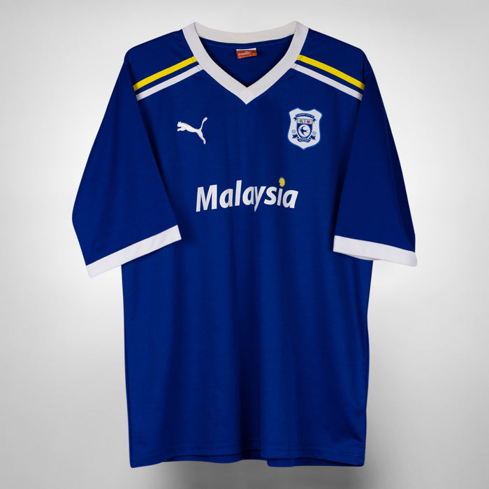 2011-2012 Cardiff City Puma Home Shirt