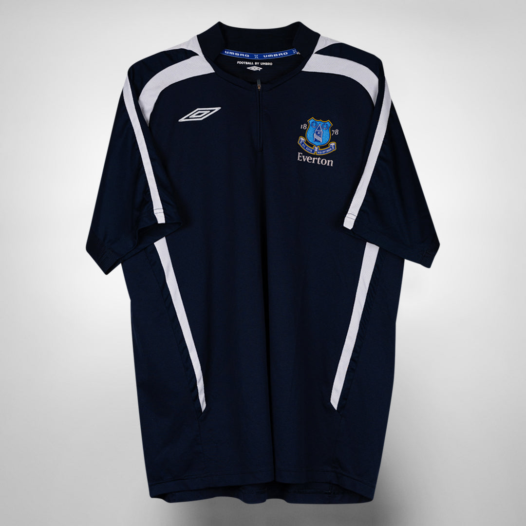 2005-2006 Everton Umbro Pre-Match Shirt