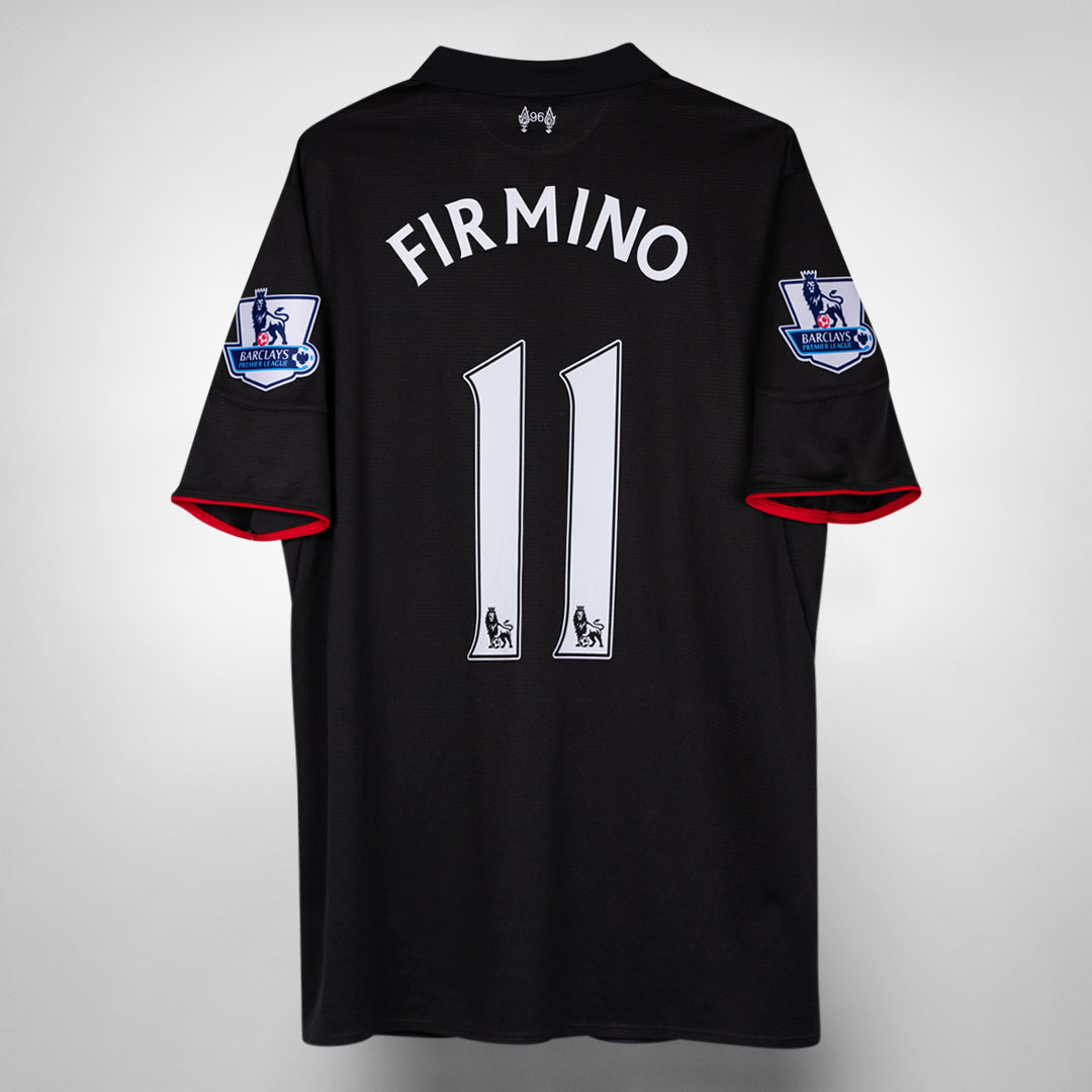 2015-2016 Liverpool New Balance Third Shirt #11 Firmino