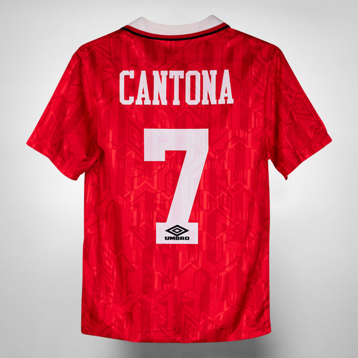 1992-1994 Manchester United Umbro Home Shirt #7 Eric Cantona