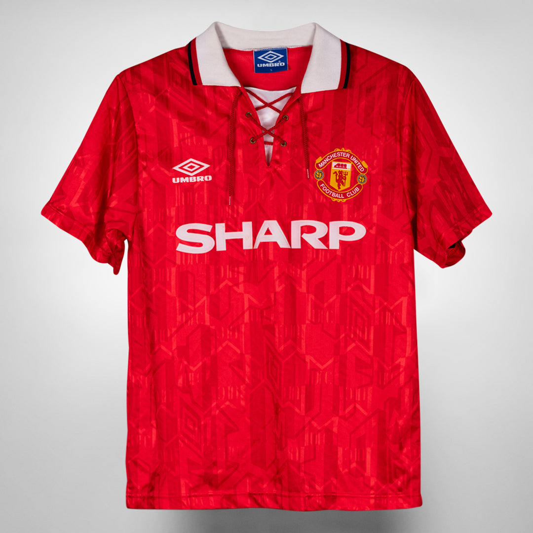1992-1994 Manchester United Umbro Home Shirt #7 Eric Cantona