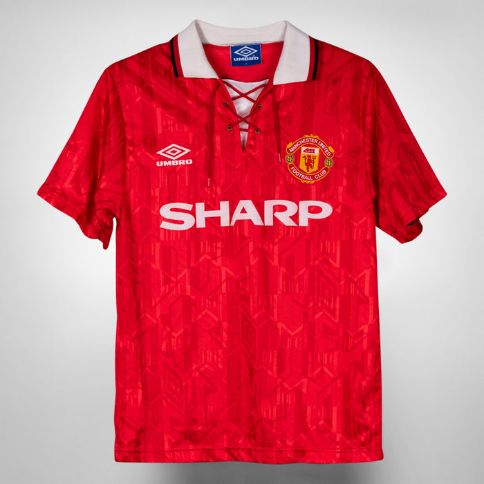 1992-1994 Manchester United Umbro Home Shirt #7 Eric Cantona
