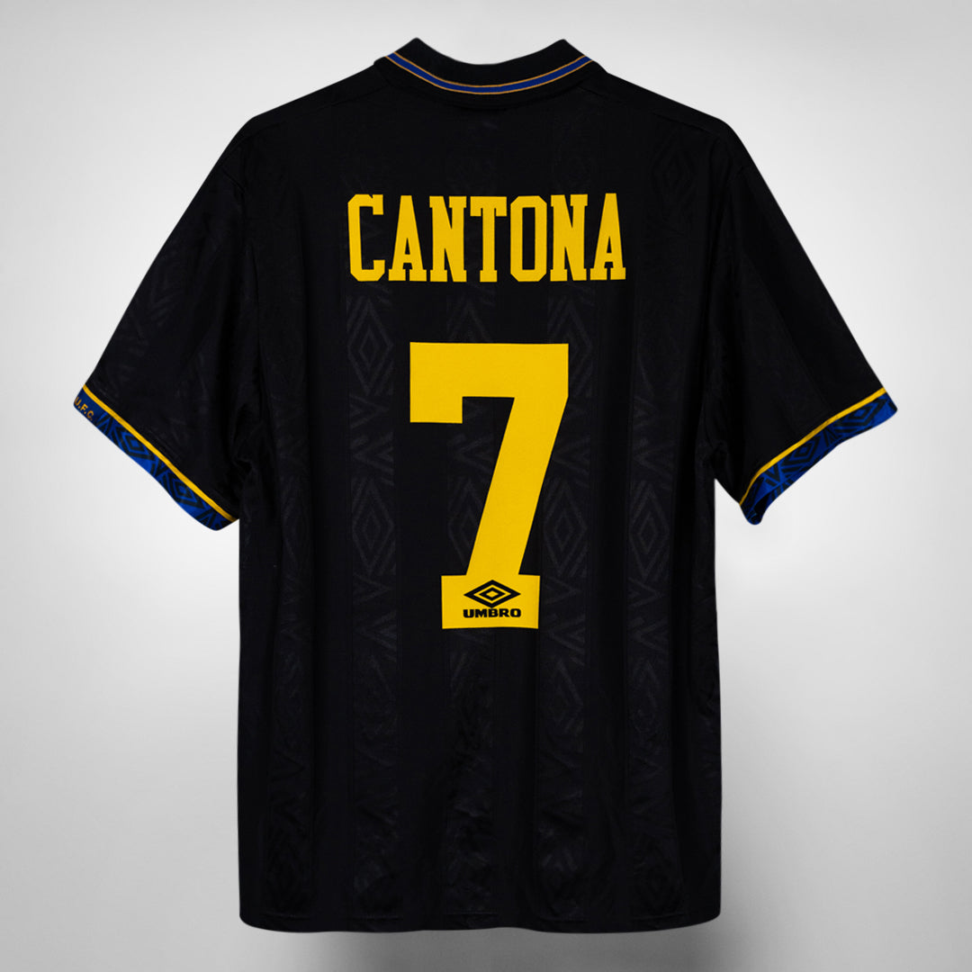 1993-1995 Manchester United Umbro Third Shirt #7 Eric Cantona