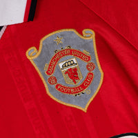 1998-1999 Manchester United Umbro European Home Shirt #7 David Beckham