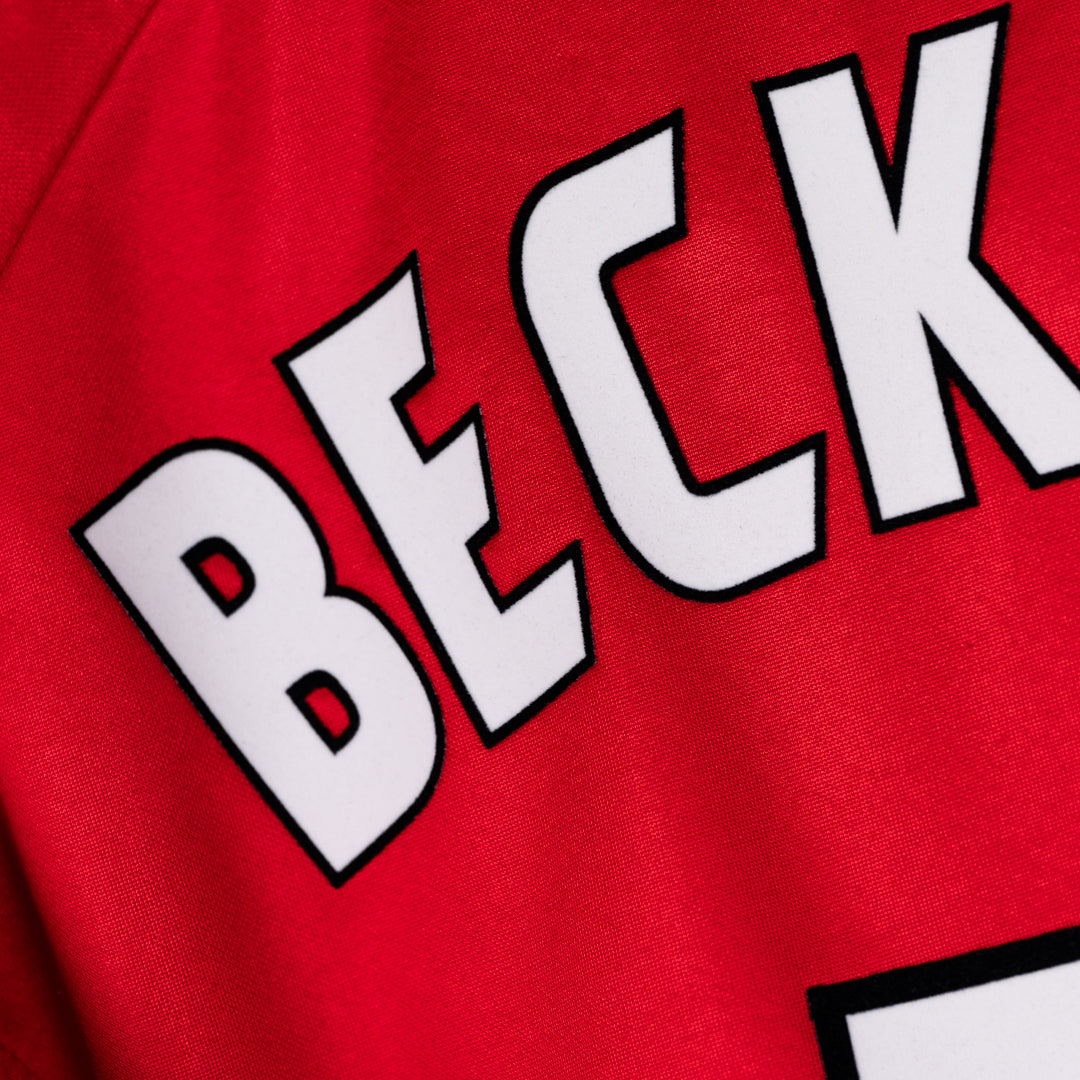 1998-1999 Manchester United Umbro European Home Shirt #7 David Beckham
