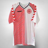 1986 Denmark Hummel Away Shirt 2023 Reissue - Marketplace