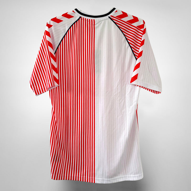 1986 Denmark Hummel Away Shirt 2023 Reissue - Marketplace