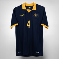 2014-2015 Australia Socceroos Nike Away Shirt #4 Tim Cahill