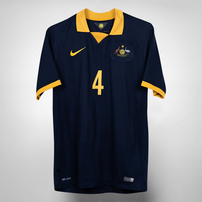 2014-2015 Australia Socceroos Nike Away Shirt #4 Tim Cahill