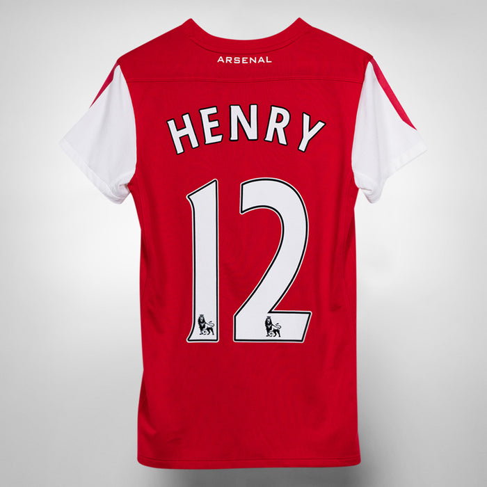 2011-2012 Arsenal Nike Home Shirt #12 Thierry Henry (Women's Fit)