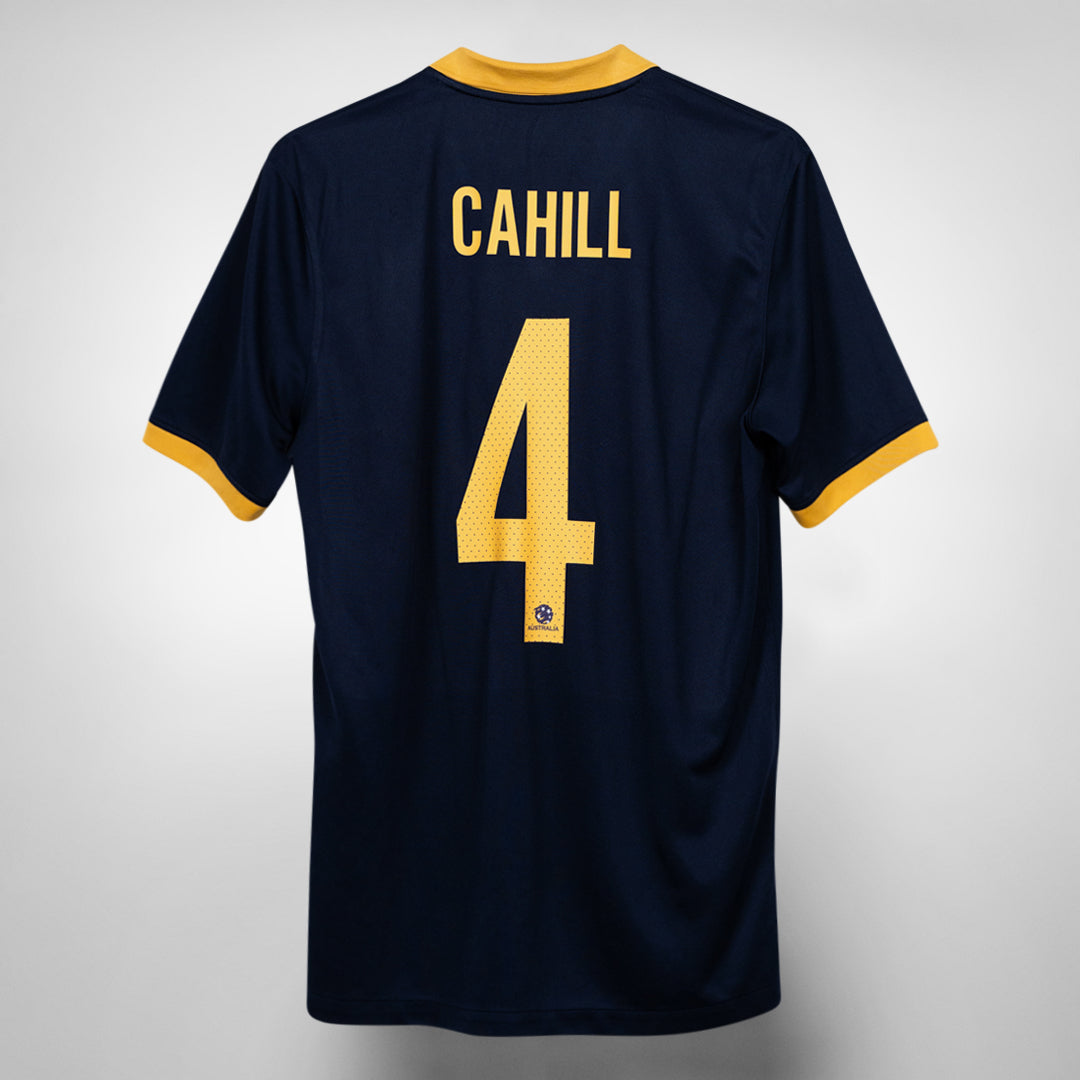 2014-2015 Australia Socceroos Nike Away Shirt #4 Tim Cahill