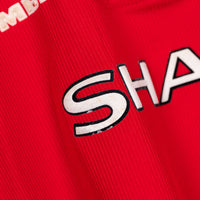 1998-1999 Manchester United Umbro Home Shirt #7 David Beckham