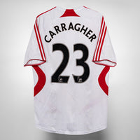 2007-2008 Liverpool Adidas Away Shirt #23 Jamie Carragher