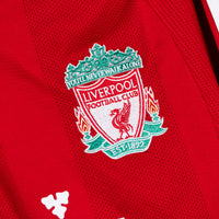 2008-2009 Liverpool Adidas Long Sleeve Home Shirt #8 Steven Gerrard