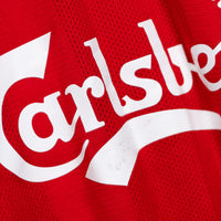 2008-2009 Liverpool Adidas Long Sleeve Home Shirt #8 Steven Gerrard