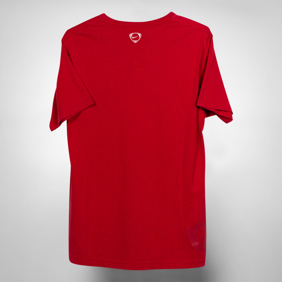 2009-2010 Manchester United Nike Graphic T-Shirt