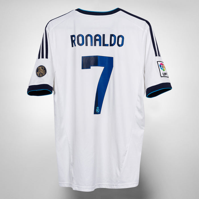2012-2013 Real Madrid Adidas Home Shirt #7 Ronaldo