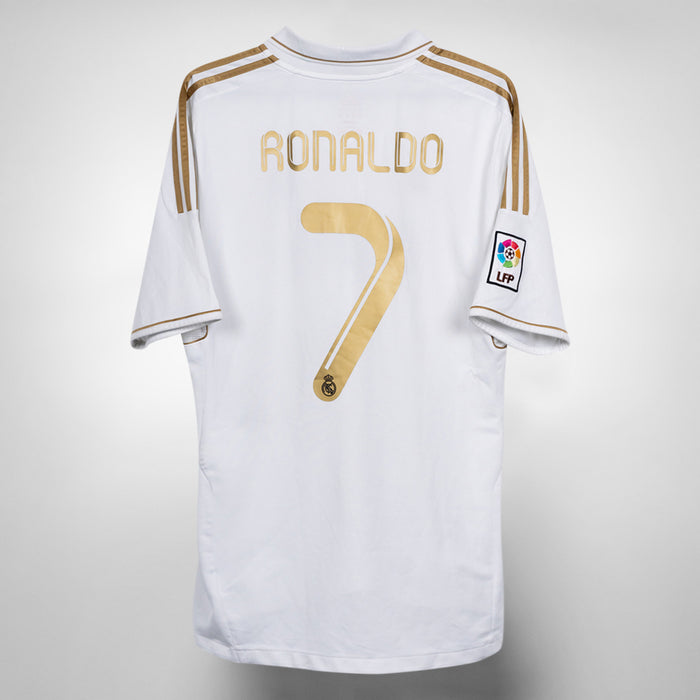 2011-2012 Real Madrid Adidas Home Shirt #7 Ronaldo