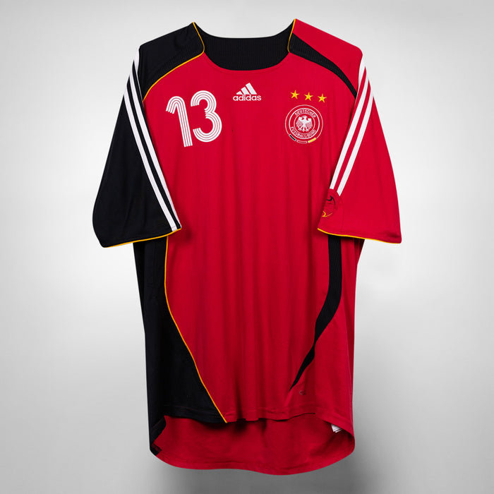 2006-2008 Germany Adidas Away Shirt #13 Michael Ballack