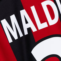 2000-2002 AC Milan Adidas Home Shirt #3 Maldini
