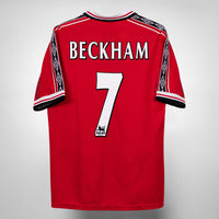 1997-1999 Manchester United Umbro Away Shirt #7 David Beckham