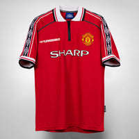 1997-1999 Manchester United Umbro Away Shirt #7 David Beckham