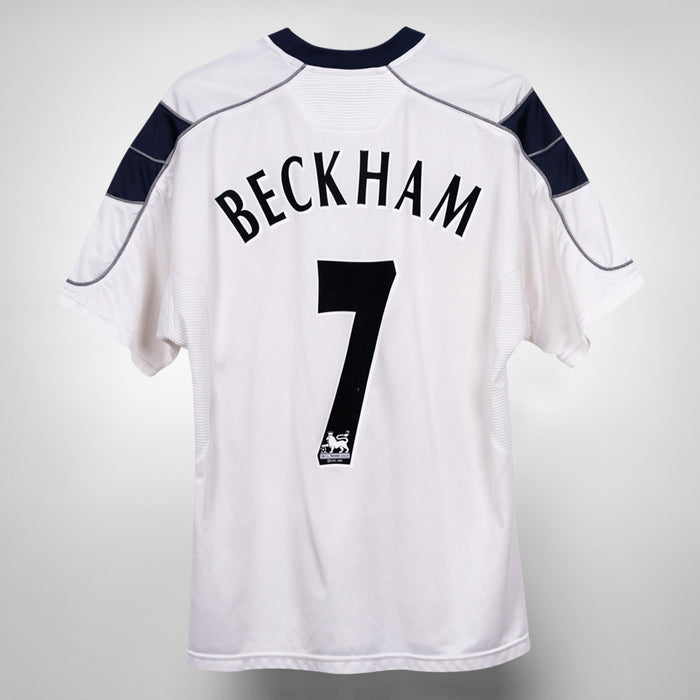 2000-2001 Manchester United Umbro Away Shirt #7 David Beckham