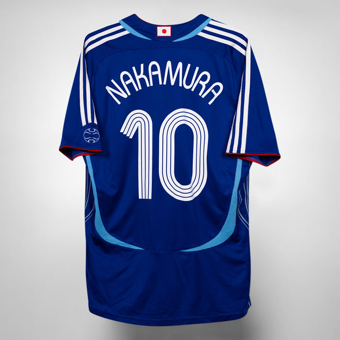 2006-2008 Japan Adidas Home Shirt #10 Nakamura