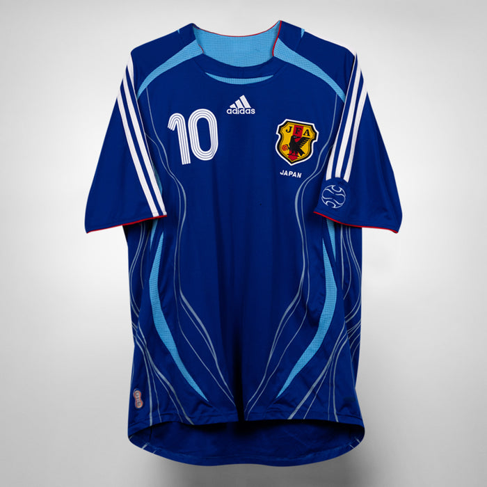 2006-2008 Japan Adidas Home Shirt #10 Nakamura
