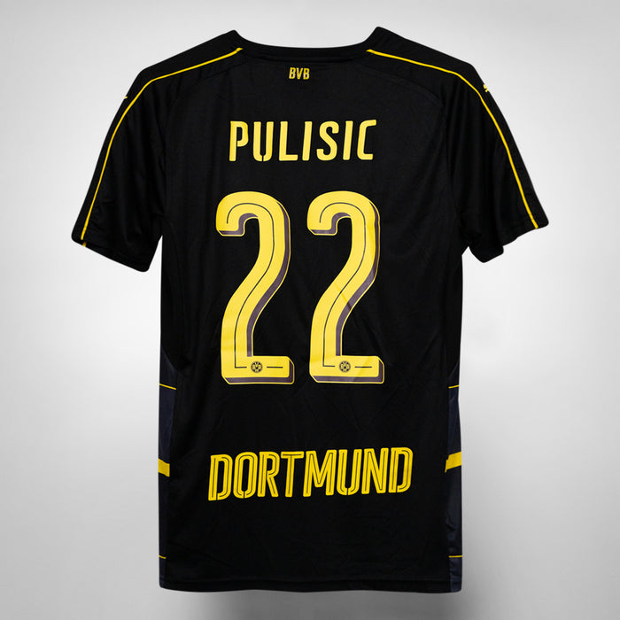 2016-2017 Borussia Dortmund Puma Away Shirt #22 Pulisic