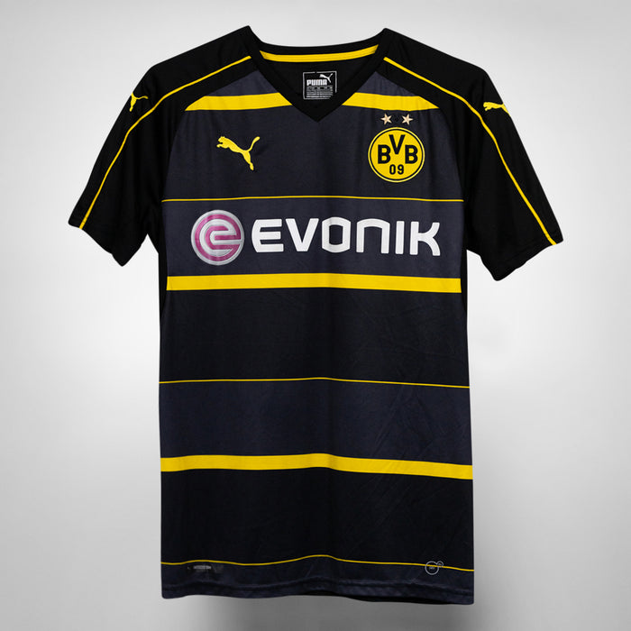 2016-2017 Borussia Dortmund Puma Away Shirt #22 Pulisic