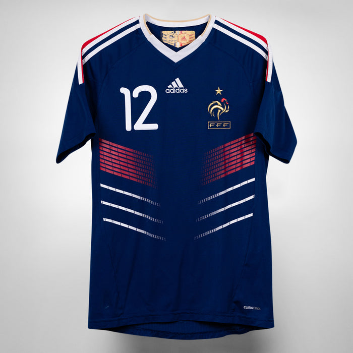 2009-2010 France Adidas Home Shirt #12 Thierry Henry