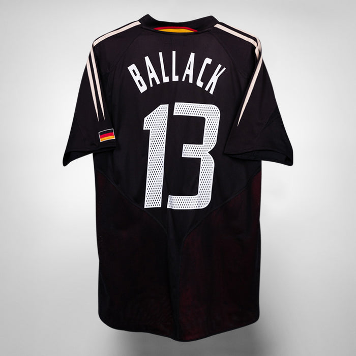 2004-2006 Germany Adidas Away Shirt #13 Michael Ballack