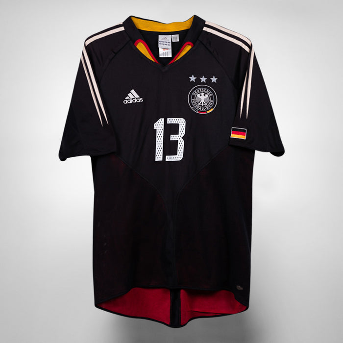 2004-2006 Germany Adidas Away Shirt #13 Michael Ballack