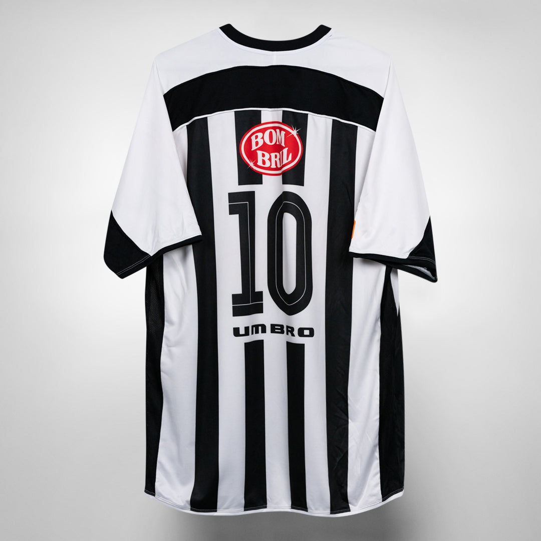 2004 Santos Umbro Away Shirt #10 Diego
