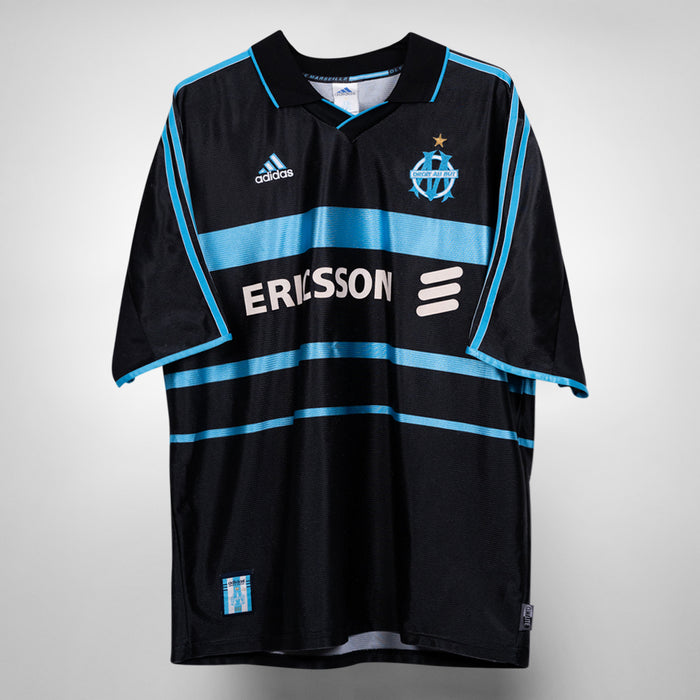 1999-2000 Marseille Adidas Third Shirt #7 Robert Pires