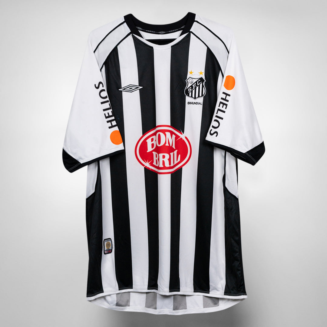 2004 Santos Umbro Away Shirt #10 Diego