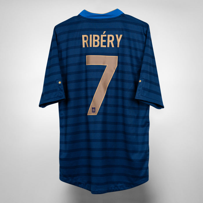 2012-2013 France Nike Home Shirt #7 Ribery