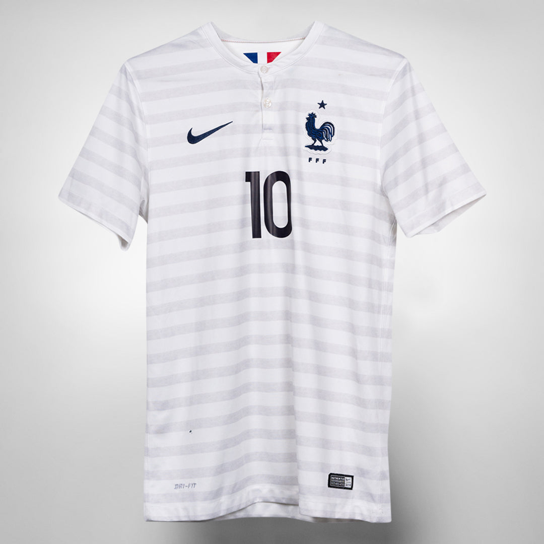 2014-2015 France Nike Away Shirt #10 Karim Benzema