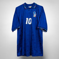 1993-1994 Italy Diadora Home Shirt #10 Roberto Baggio