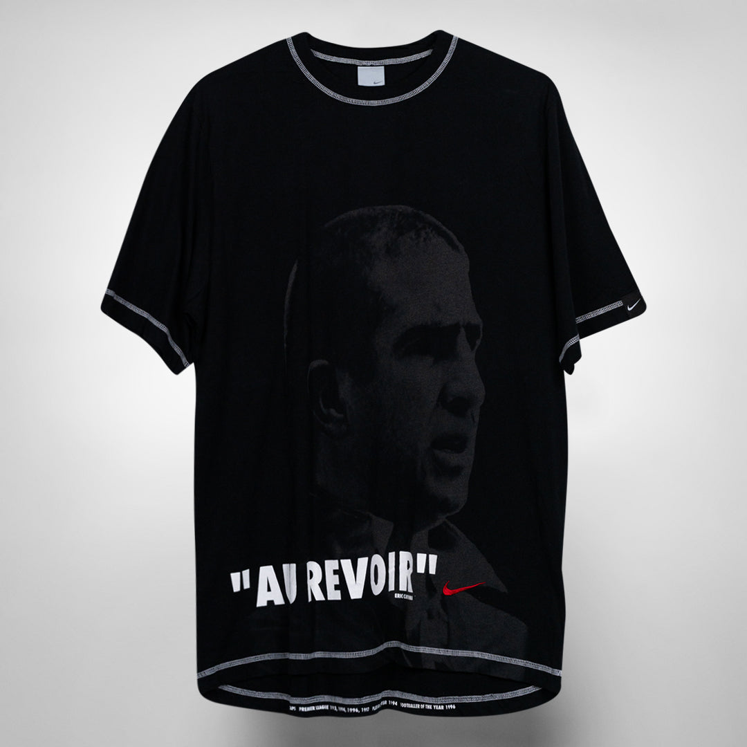 2005-2006 Eric Cantona Au Revoir Nike Graphic T-Shirt