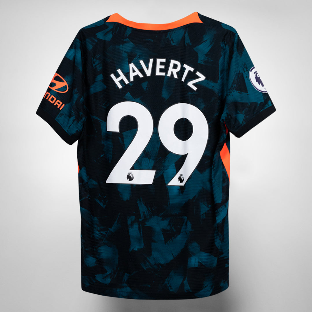 2021-2022 Chelsea Nike Player Spec Third Shirt #29 Kai Havertz