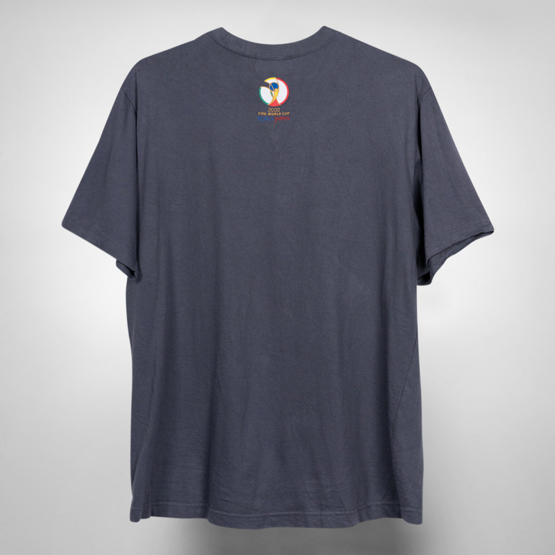 2002 World Cup Korea Japan Grey T Shirt