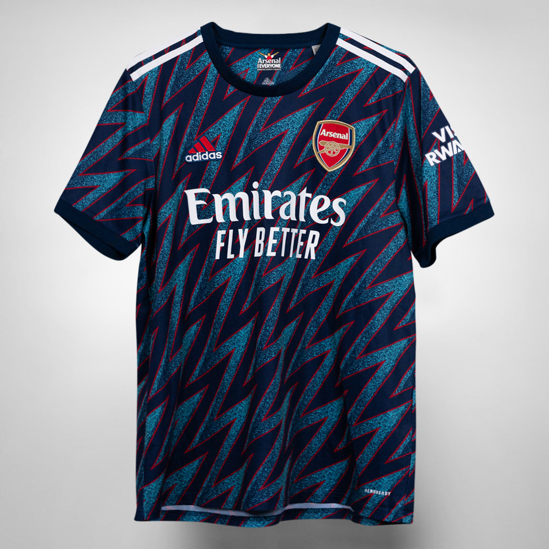 2021-2022 Arsenal Adidas Third Shirt #5 Thomas