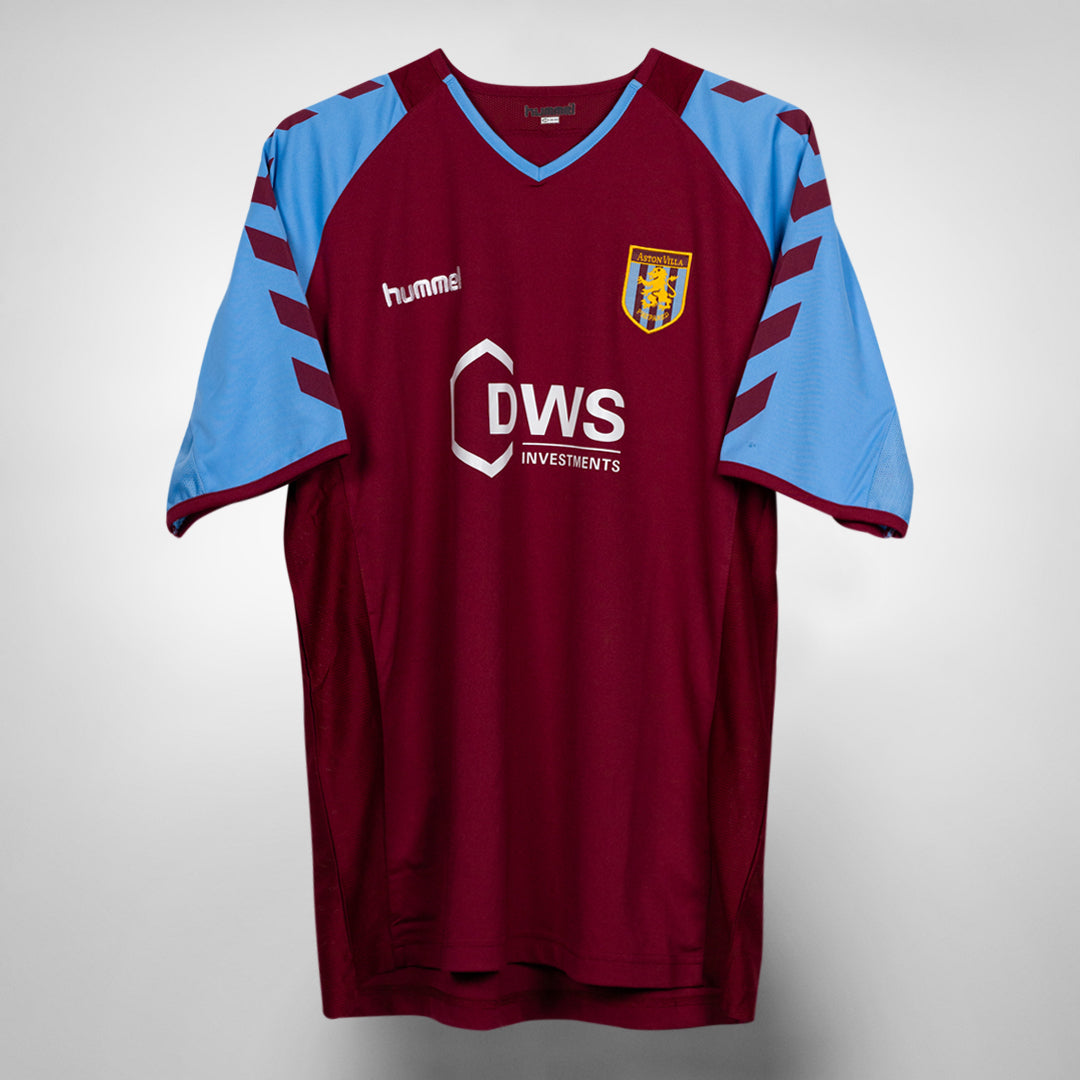 2004-2005 Aston Villa Hummel Home Shirt
