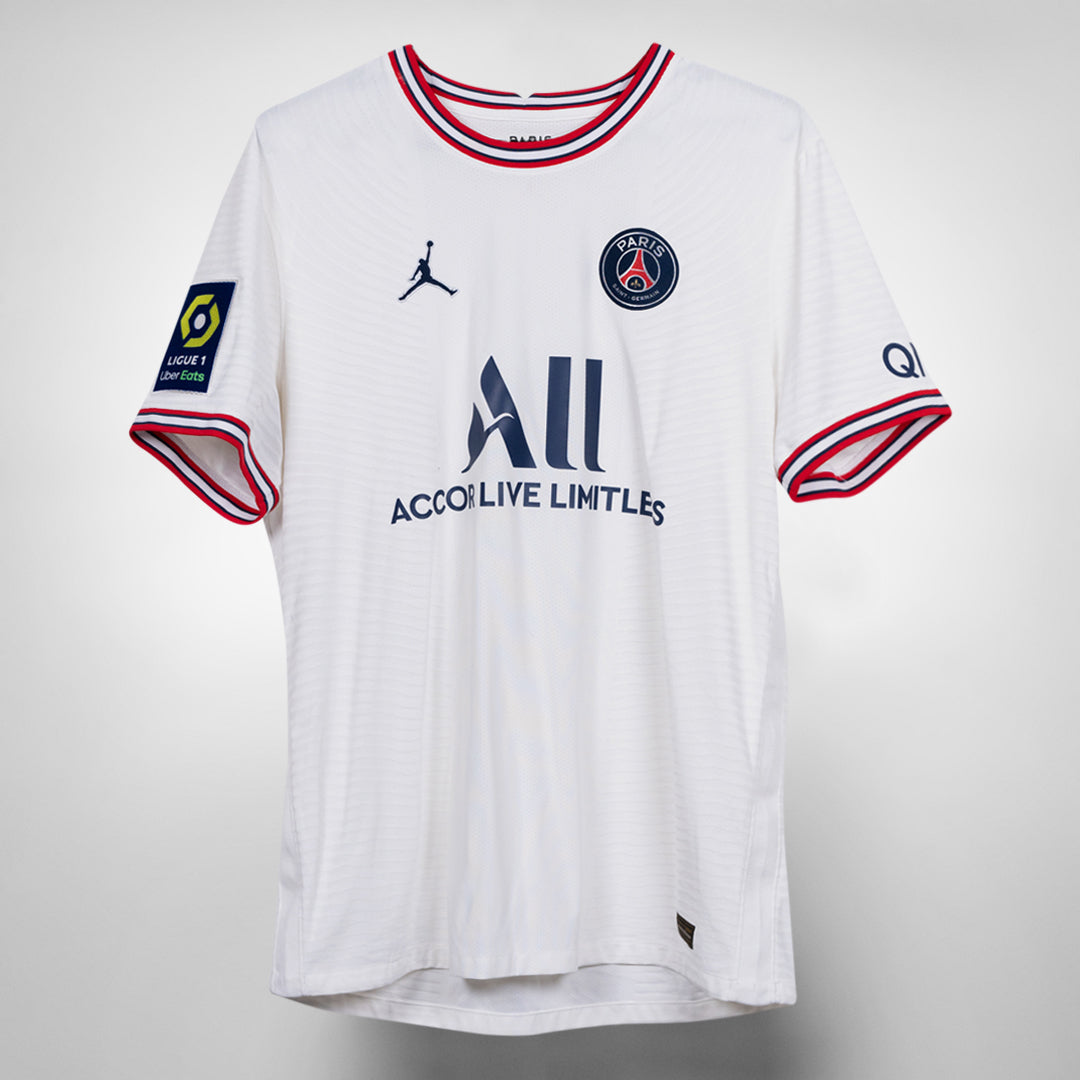 2021-2022 Paris Saint-Germain PSG Nike Player Spec Fourth Shirt #30 Lionel Messi