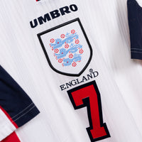 1997-1999 England Umbro Home Shirt #7 David Beckham